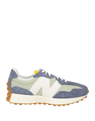 NEW BALANCE Sneakers Slate blue Leather, Textile fibres