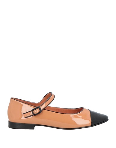JEFFREY CAMPBELL Footwear Camel Leather, Synthetisches Material