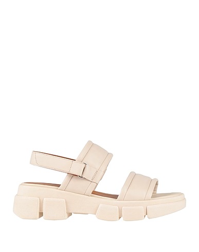 GEOX Sandals Ivory Leather
