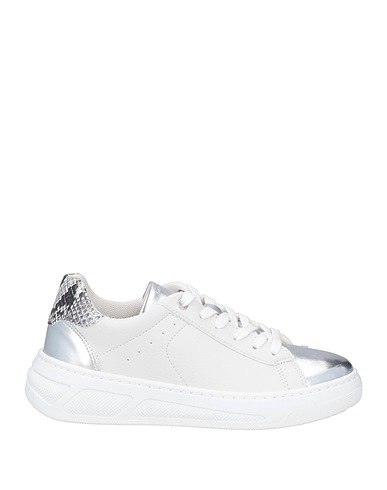 GEOX Sneakers Silver Textile fibres