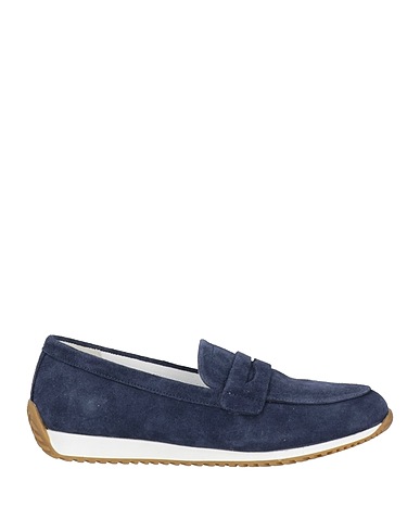 GEOX Loafers Midnight blue Leather