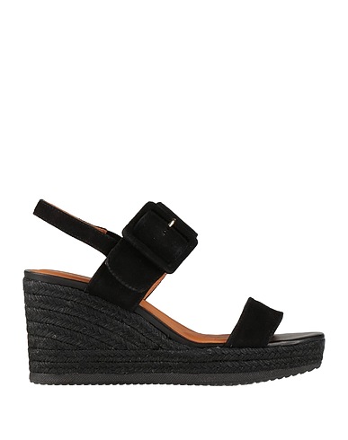 GEOX Espadrillas Nero Pelle