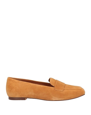 GEOX Loafers Camel Leather