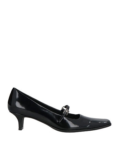 JEFFREY CAMPBELL Court Black Leather