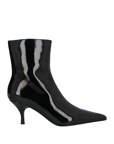 JEFFREY CAMPBELL Ankle boot Black Textile fibres