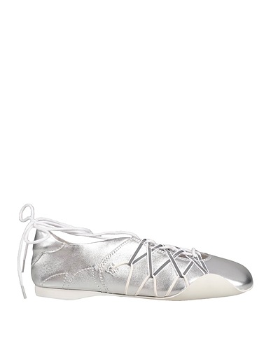JEFFREY CAMPBELL Ballerinas Silber Leder