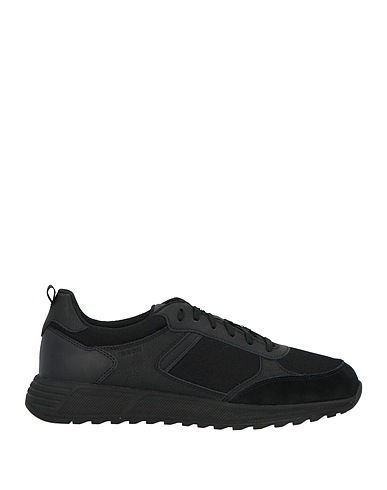 GEOX Sneakers Black Textile fibres
