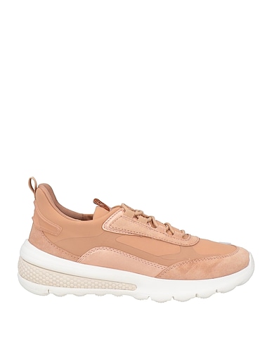 GEOX Sneakers Light brown Textile fibres