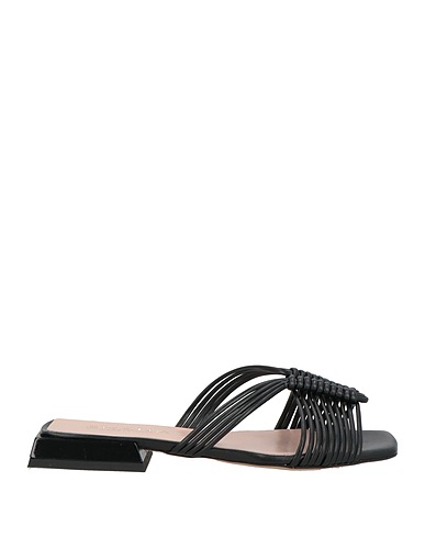 SHANA Sandals Black Leather