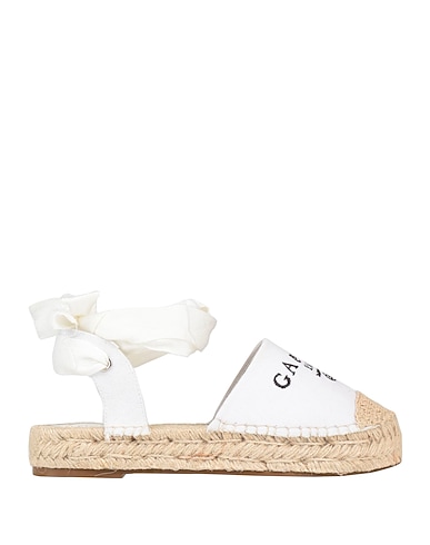 GAëLLE Paris Espadrilles White Textile fibres