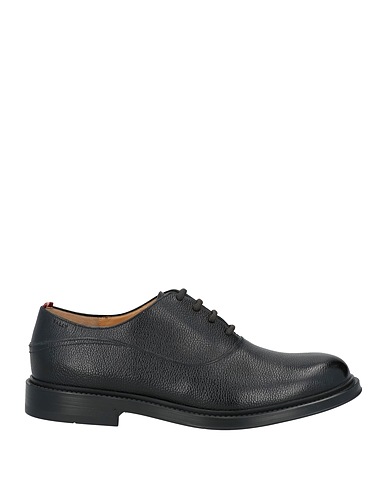 BALLY Laced shoes Black Calfskin