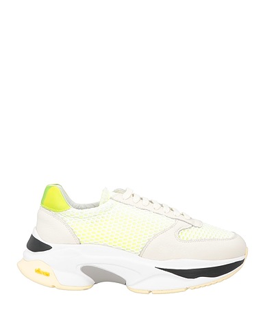 P448 Sneakers Off white Leather, Textile fibres