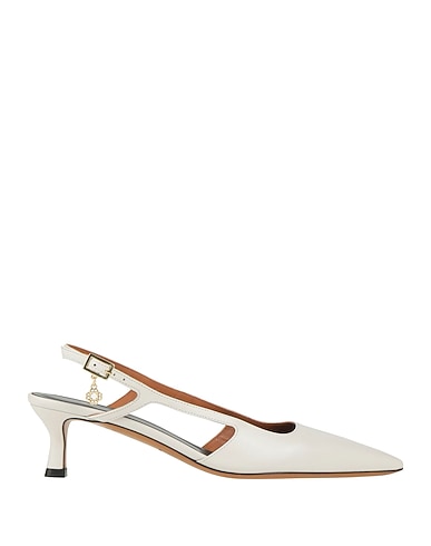 MAJE Pump White Leather