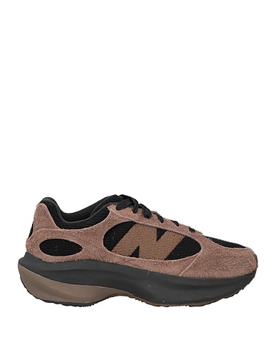 NEW BALANCE Sneakers Light brown Leather, Textile fibres