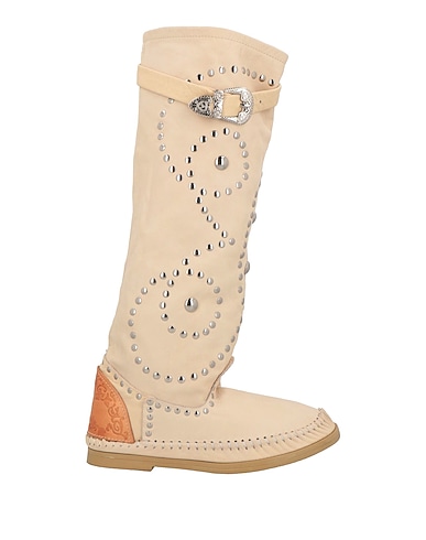 L' ARTIGIANO DI RICCIONE Boots Sand Leather