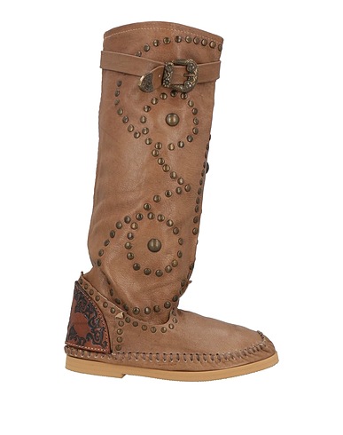 L' ARTIGIANO DI RICCIONE Boots Camel Leather