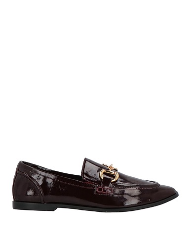 JEFFREY CAMPBELL Loafers Plum Leather