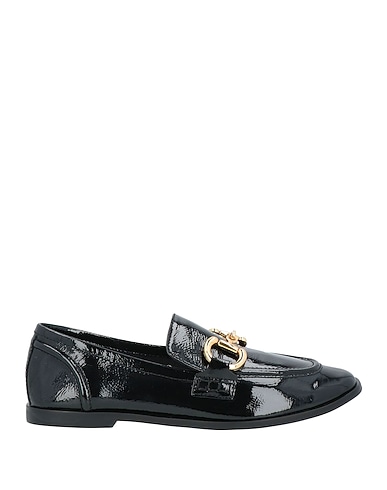 JEFFREY CAMPBELL Loafers Black Leather