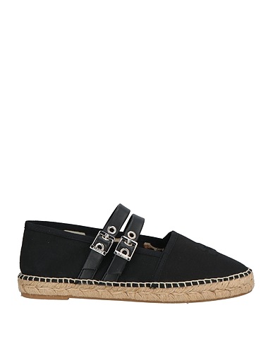 GANNI Espadrilles Black Textile fibers