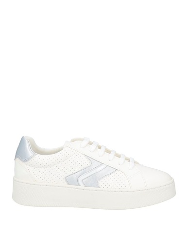 GEOX Sneakers White Textile fibers