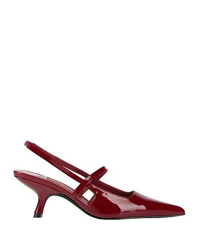 JEFFREY CAMPBELL Court Burgundy Leather