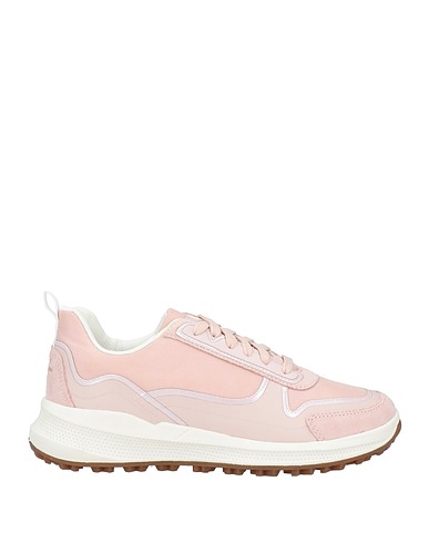 GEOX Sneakers Ροζ Δέρμα, Ίνες υφασμάτων