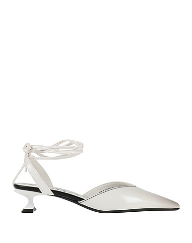 ARMANI EXCHANGE Zapato de salón Blanco 100% Poliuretano
