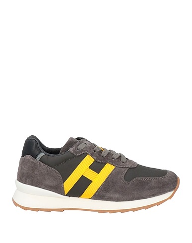 HOGAN Sneakers Blei Leder, Gewebefasern
