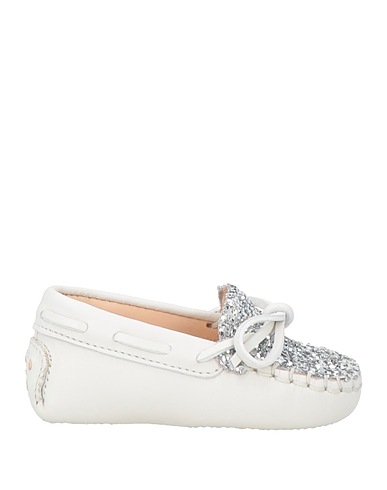 TOD'S Elegante Schuhe Silber Leder