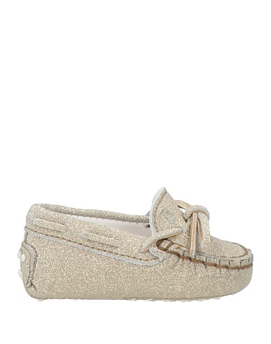 TOD'S Formal shoes Gold Leather