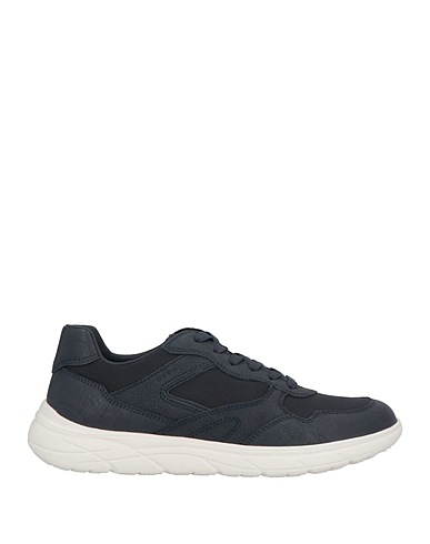 GEOX Sneakers Midnight blue Textile fibres