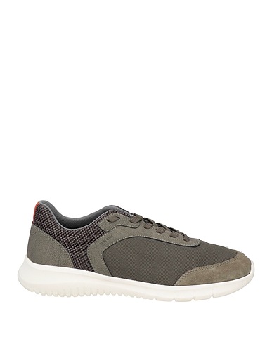 GEOX Sneakers Πράσινο του φασκόμηλου Ίνες υφασμάτων