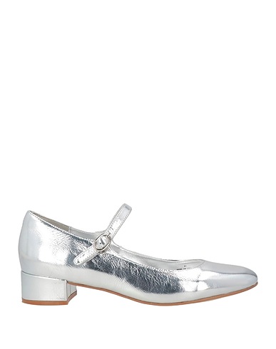 JEFFREY CAMPBELL Court Silver Leather