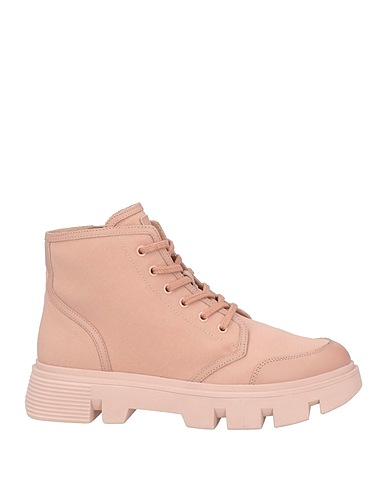 GEOX Ankle boot Blush Leather, Textile fibres