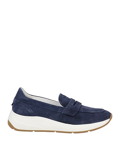 GEOX Loafers Midnight blue Leather