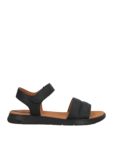 GEOX Sandals Black Textile fibers