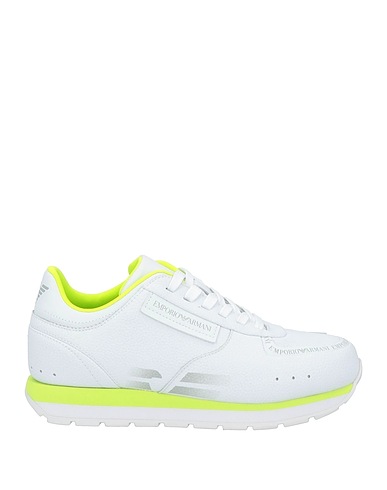 EMPORIO ARMANI Sneakers White Leather