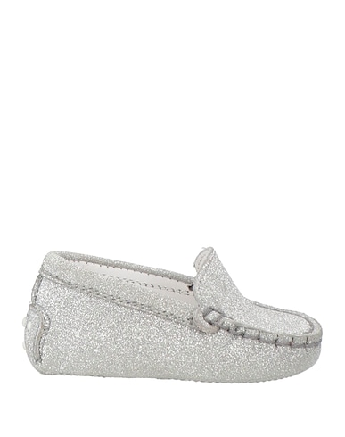 TOD'S Formal shoes Silver Leather