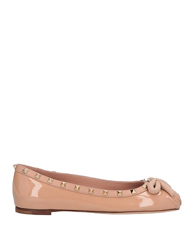 VALENTINO GARAVANI Ballet flats Antique rose Leather
