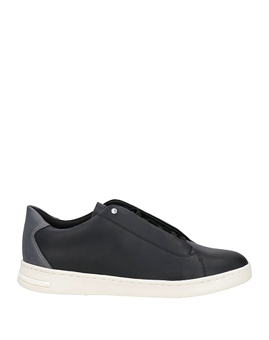 GEOX Sneakers Nero Pelle, Fibre tessili