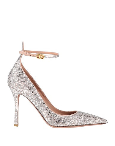 VALENTINO GARAVANI Court Taupe Leather