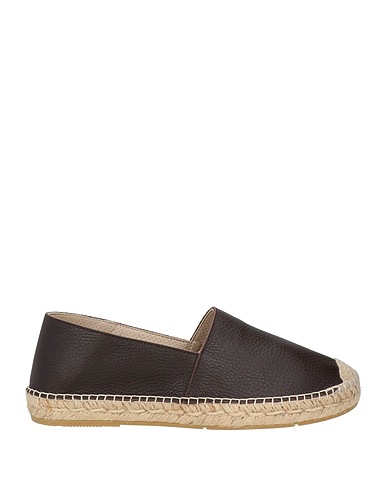 TAGLIATORE Espadrilles Chocolate brown 100% Lambskin