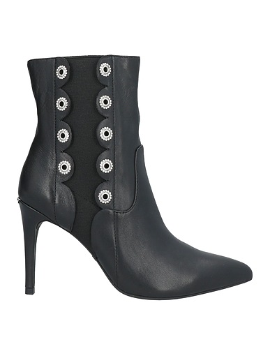 LIU •JO Ankle boot Black Textile fibres