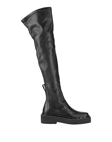 VALENTINO GARAVANI Boots Black Leather