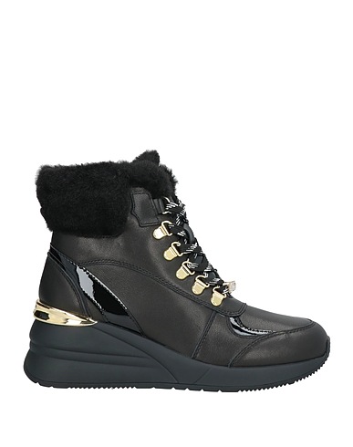 LIU •JO Ankle boot Black Textile fibres