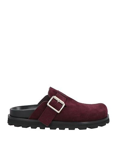 JIL SANDER+ Mules and clogs Burgundy Leather