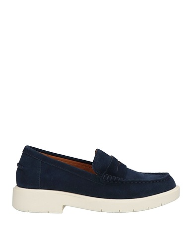 GEOX Loafers Midnight blue Leather