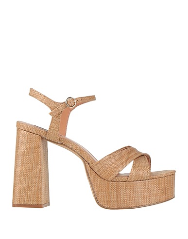 BIBI LOU Sandals Blush Textile fibres