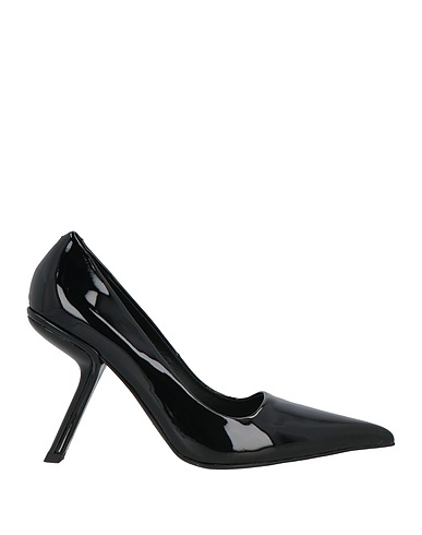 JEFFREY CAMPBELL Pump Black Textile fibers