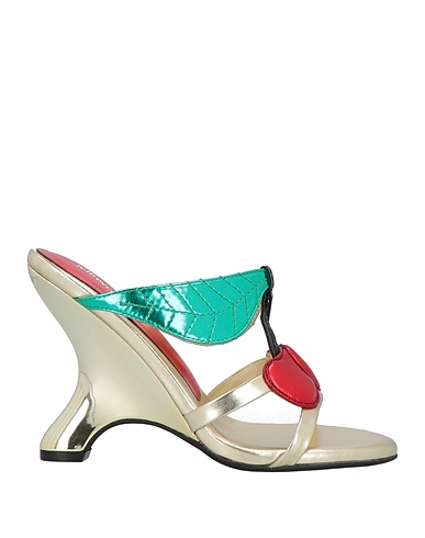 JEFFREY CAMPBELL Sandals Green Textile fibres